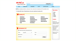 Desktop Screenshot of in-psc.cz